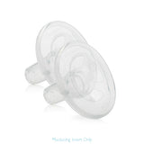 Ameda Australia 21.0mm Flexishield Areola Stimulator Inserts for Standard 25.0mm Breast Flange