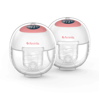 Ameda GLO wearable breast pump, double pump set