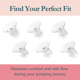 Ameda Universal Soft Breast Pump Flange Inserts