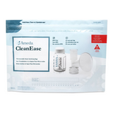 Ameda CleanEase pack of 7 microwavable steam sanitising bags, front of pack
