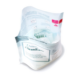 Ameda CleanEase steam sanitising bag partly opened, showing the interior